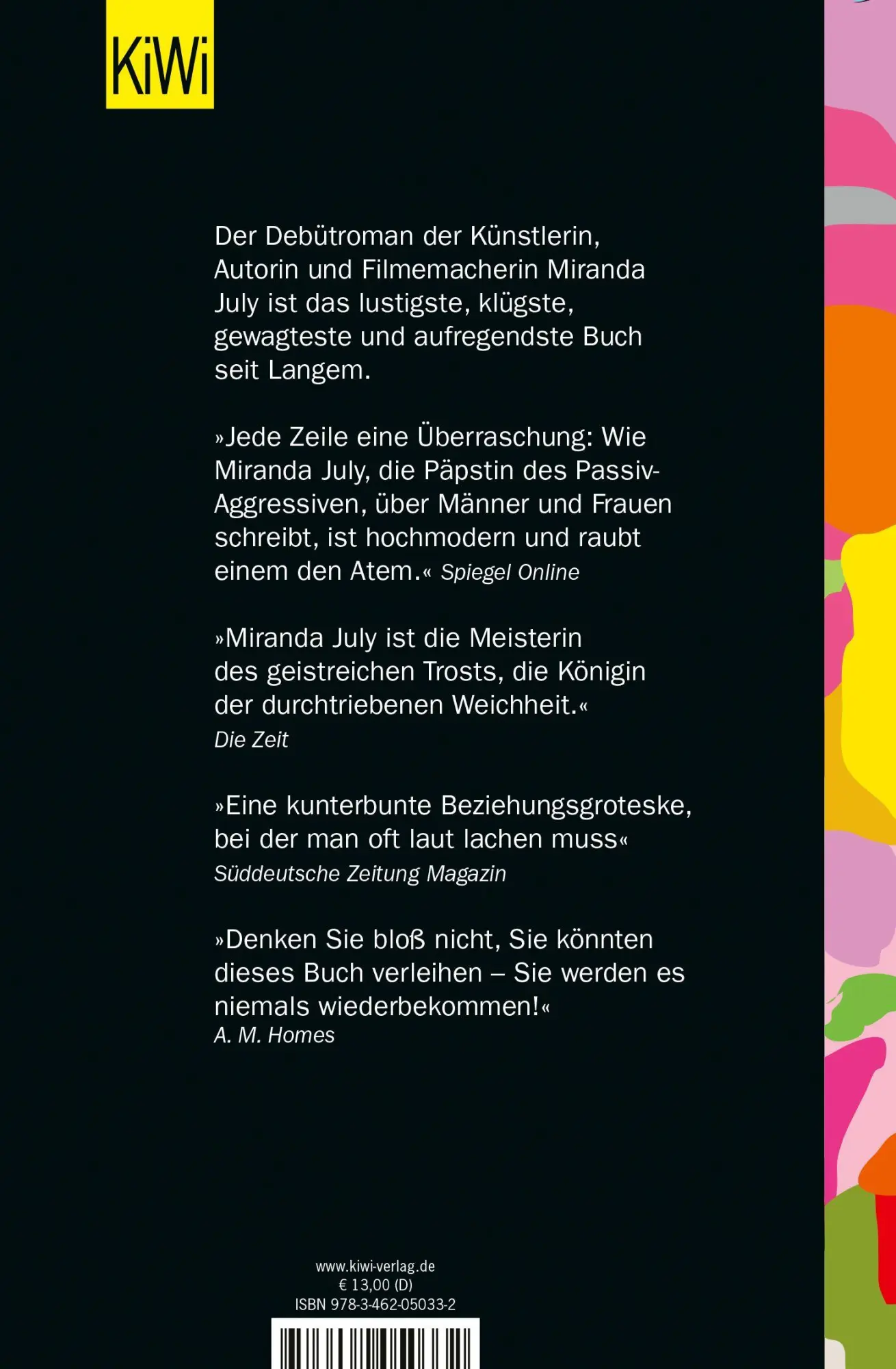 Rückseite: 9783462050332 | Der erste fiese Typ | Miranda July | Taschenbuch | 336 S. | Deutsch