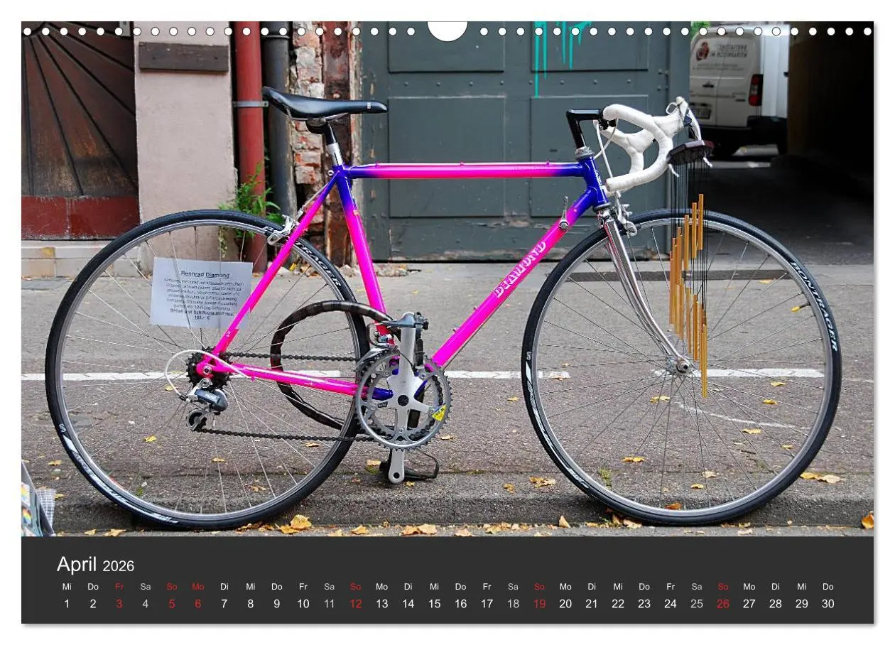 Bild: 9783516120332 | Das Fahrrad 2026 (Wandkalender 2026 DIN A3 quer), CALVENDO...