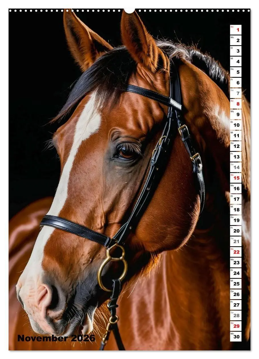 Bild: 9783516670332 | Pferdekalender - Wunderschöne Pferde in Natur und Portraits...