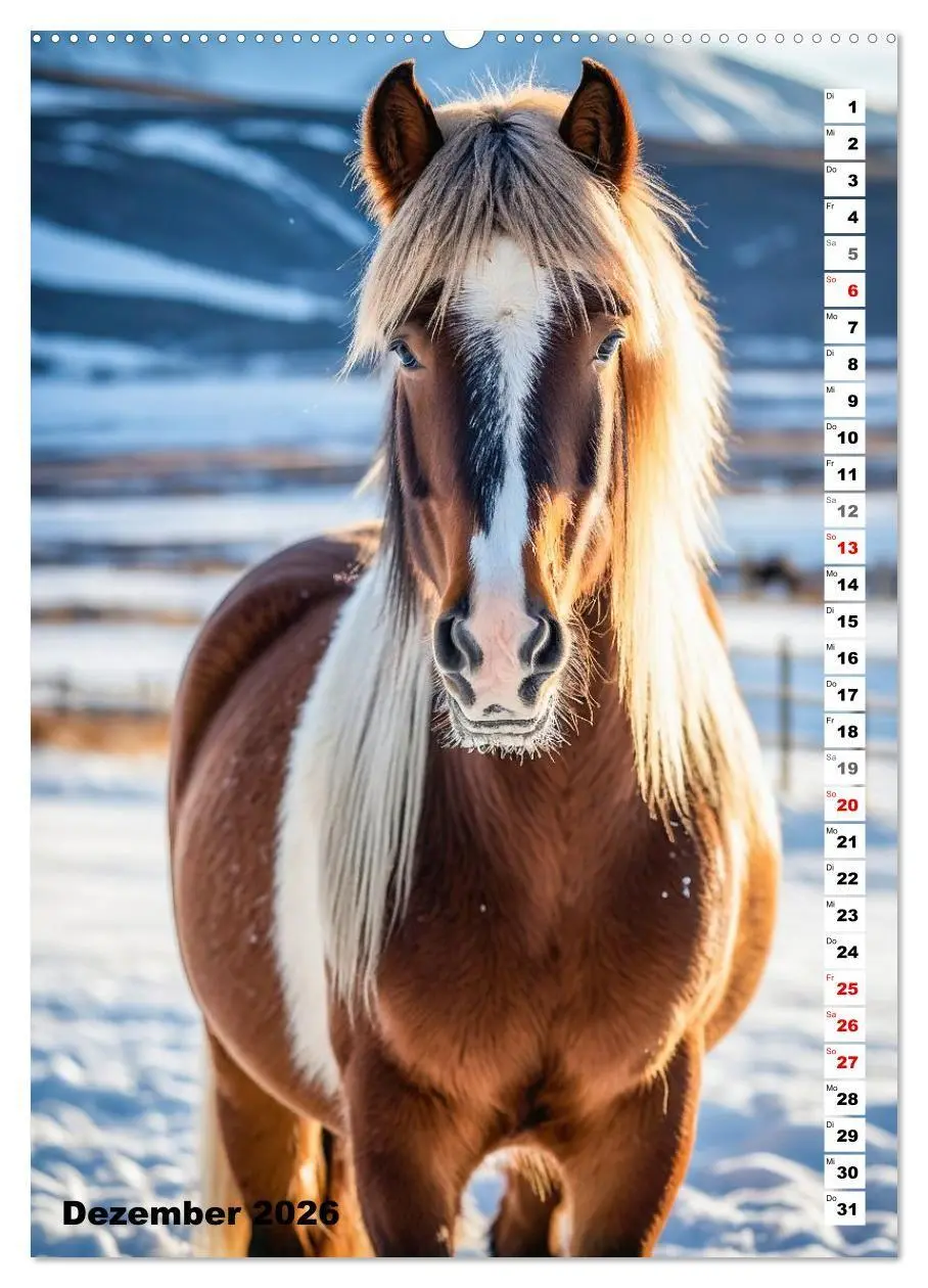 Bild: 9783516670332 | Pferdekalender - Wunderschöne Pferde in Natur und Portraits...
