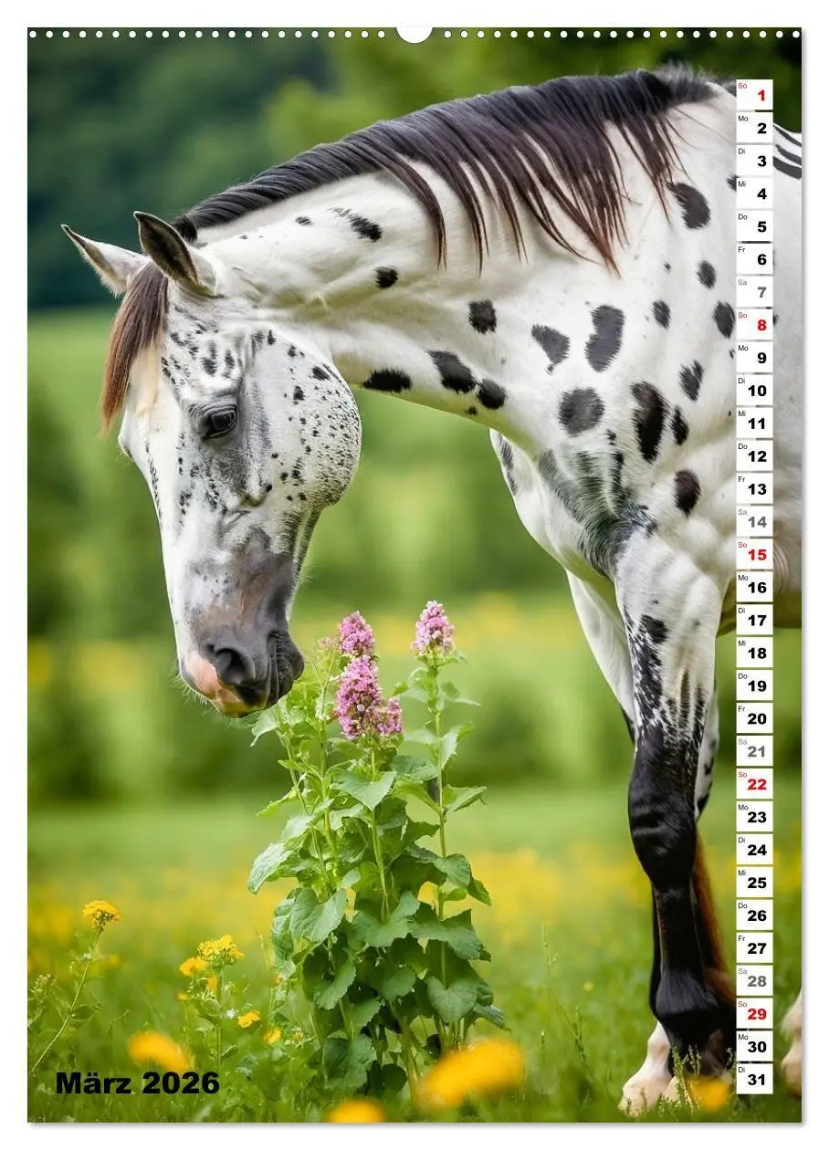 Bild: 9783516670332 | Pferdekalender - Wunderschöne Pferde in Natur und Portraits...