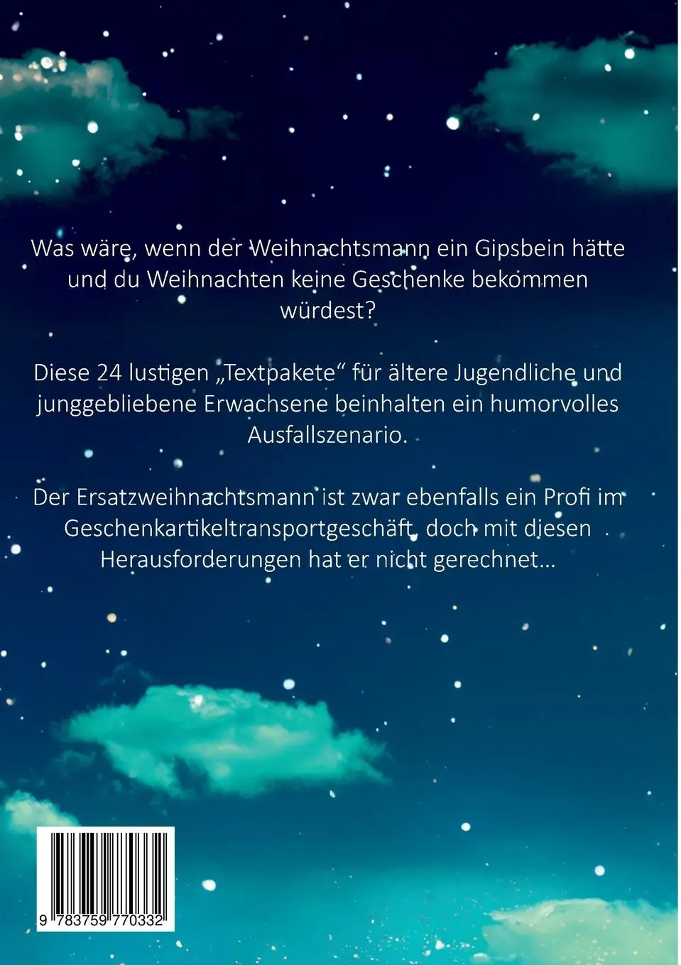 Rückseite: 9783759770332 | Ho Ho Hopsala, es weihnachtet! | Ingeborg Zadravec | Taschenbuch