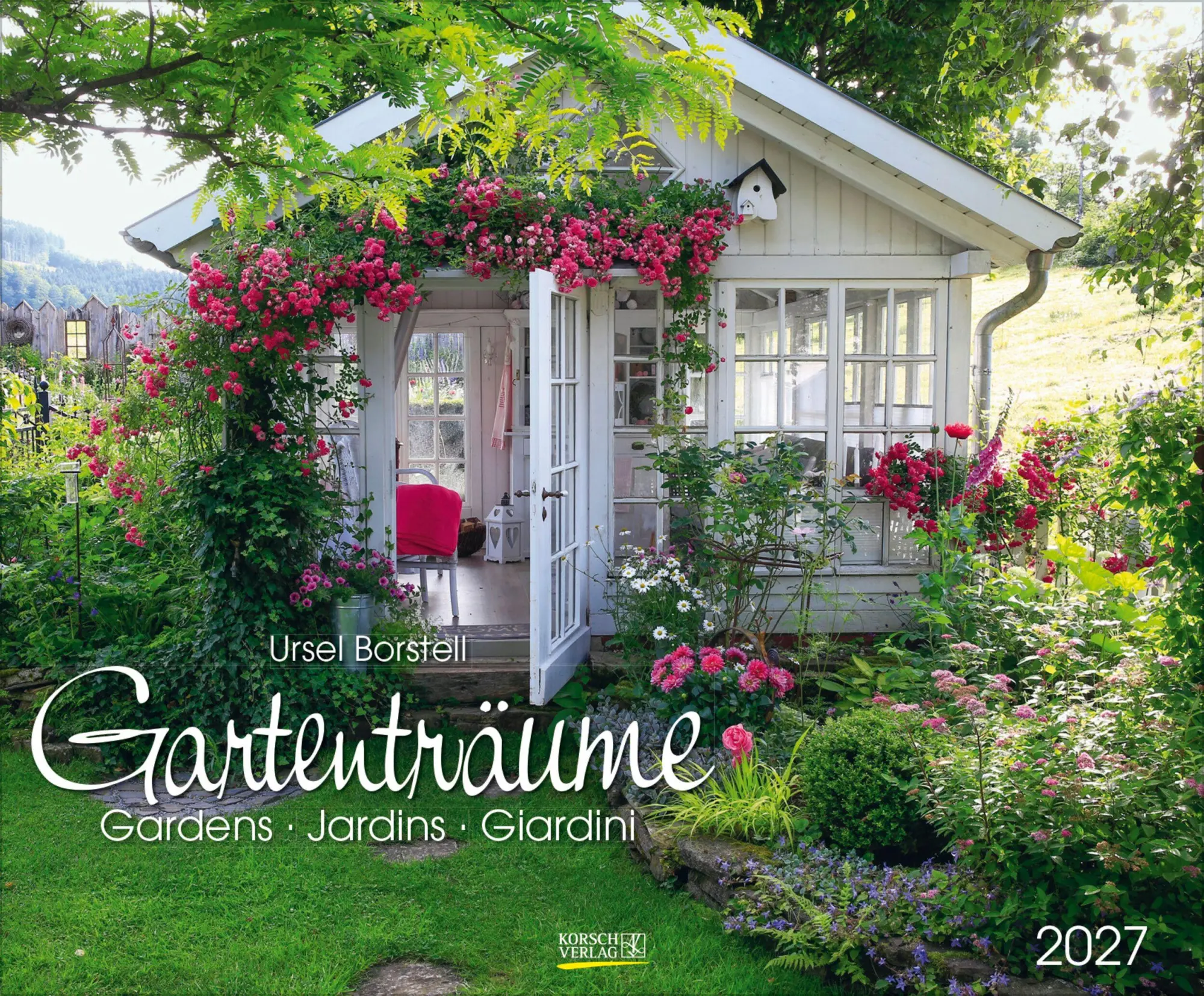 Cover: 9783819300332 | Gartenträume 2027 | Verlag Korsch | Kalender | Spiralbindung | 14 S.