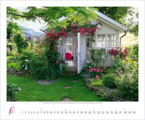 Bild: 9783819300332 | Gartenträume 2027 | Verlag Korsch | Kalender | Spiralbindung | 14 S.