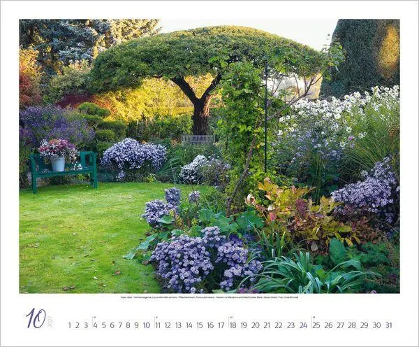 Bild: 9783819300332 | Gartenträume 2027 | Verlag Korsch | Kalender | Spiralbindung | 14 S.