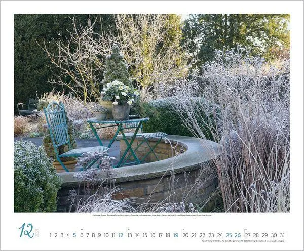 Bild: 9783819300332 | Gartenträume 2027 | Verlag Korsch | Kalender | Spiralbindung | 14 S.