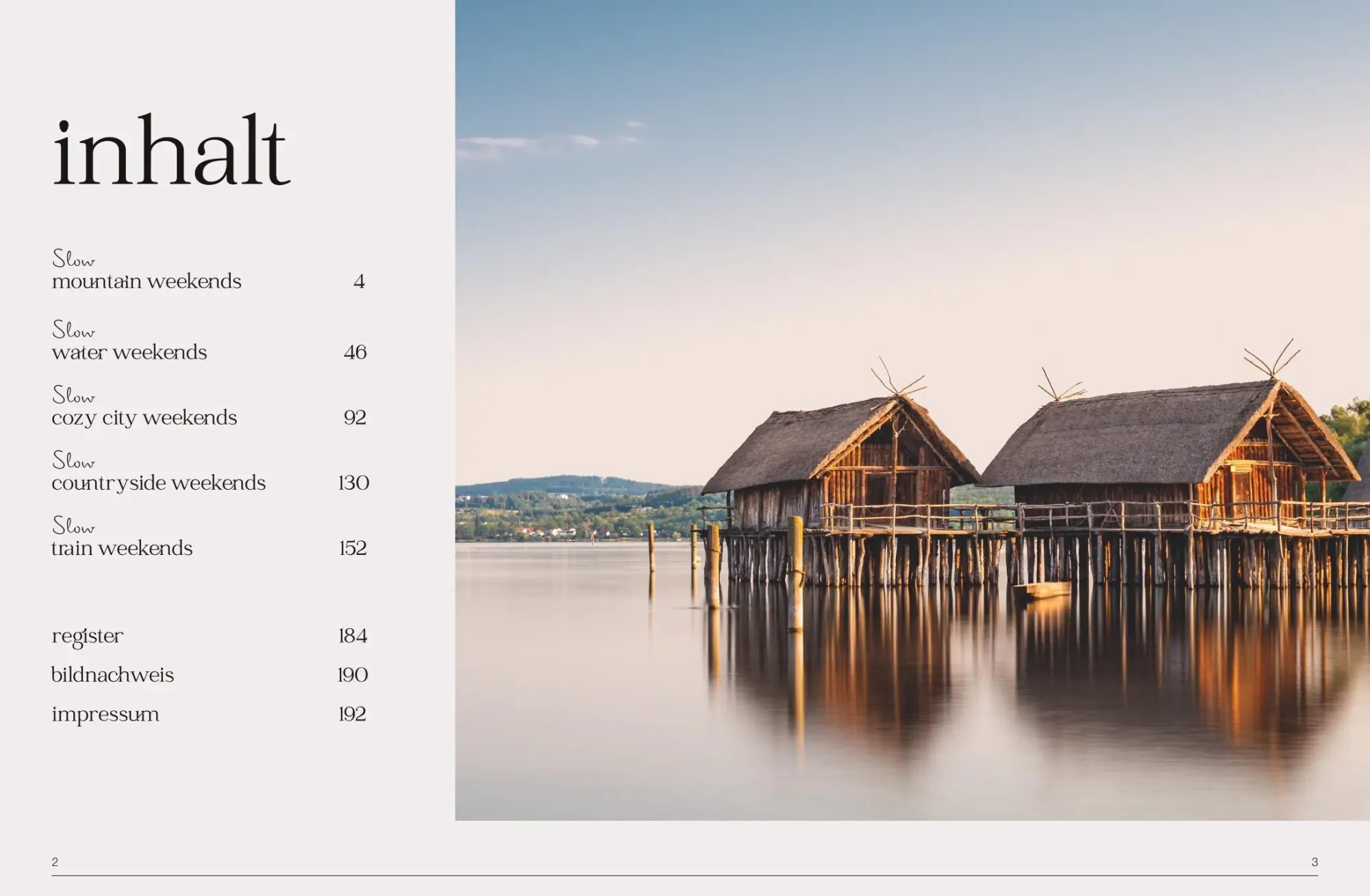 Bild: 9783846410332 | Slow Weekends - die schönsten Slow Travel Erlebnisse in und um...