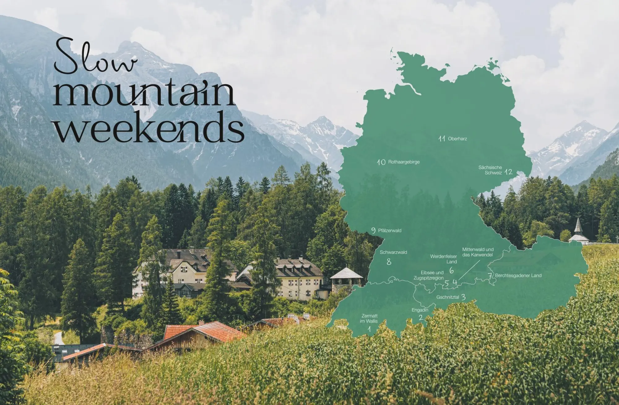 Bild: 9783846410332 | Slow Weekends - die schönsten Slow Travel Erlebnisse in und um...