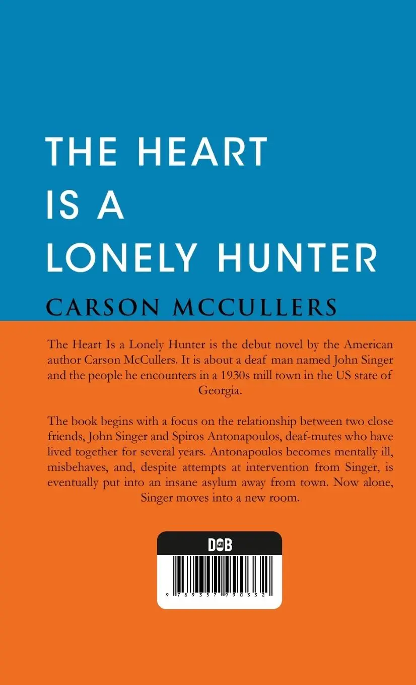 Rückseite: 9789357990332 | The Heart Is A Lonely Hunter | Carson McCullers | Buch | Englisch