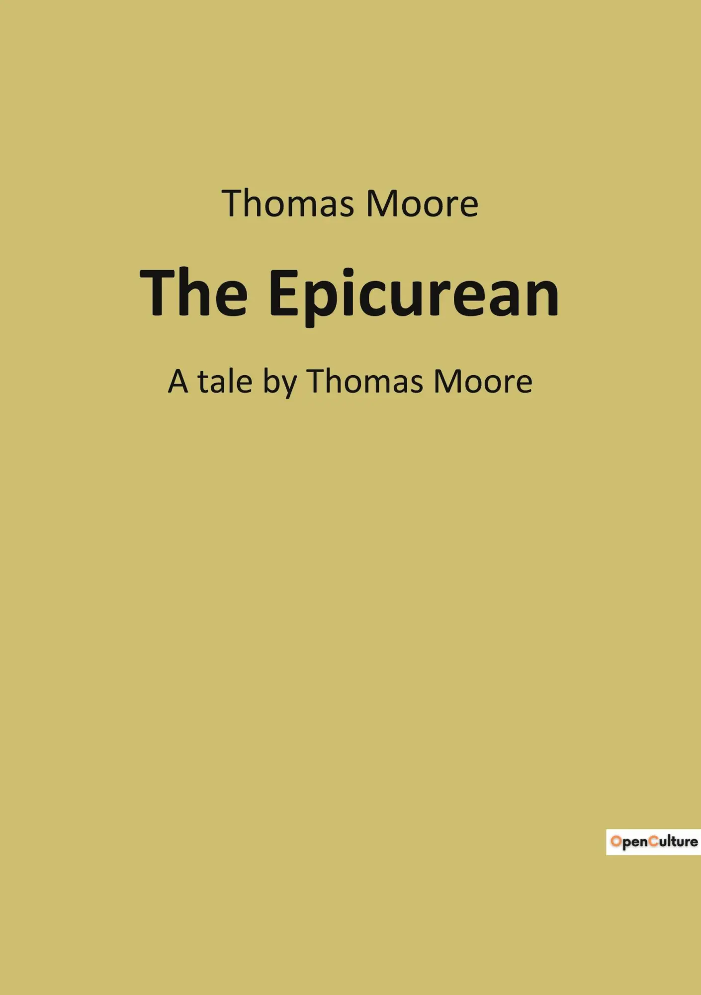 Cover: 9791041940332 | The Epicurean | A Philosophical Journey through Ancient Egypt | Moore