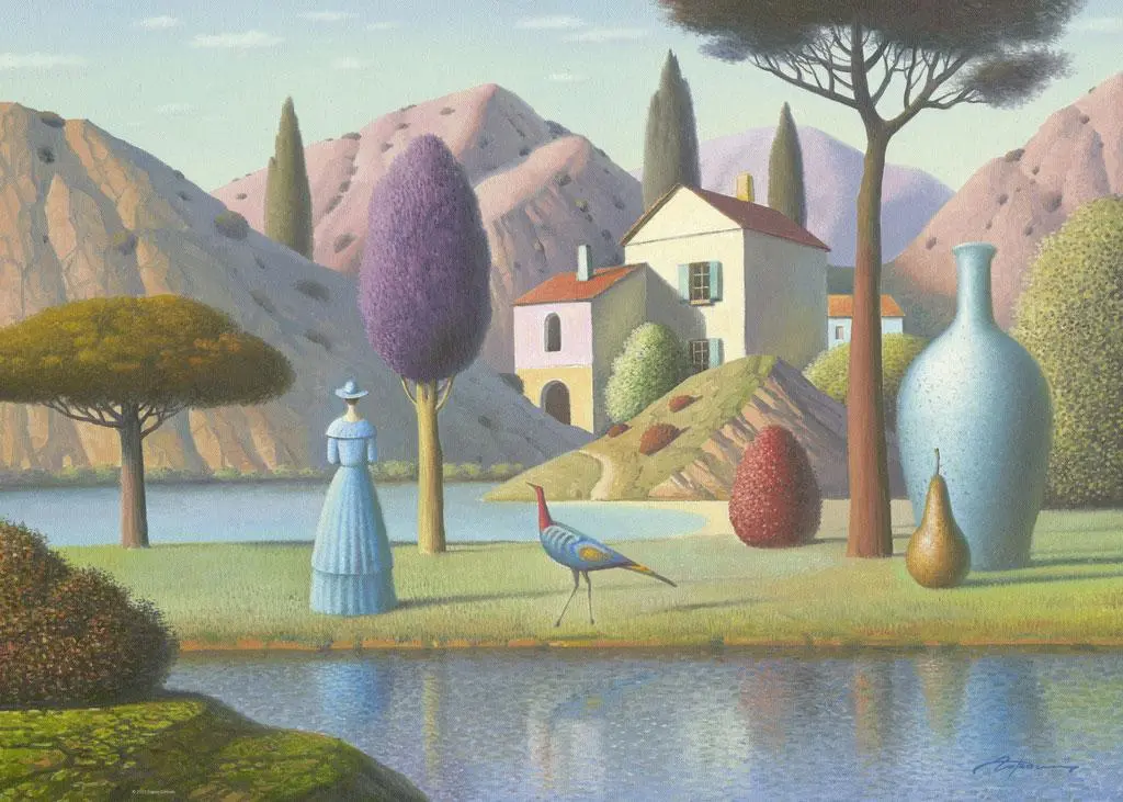 Bild: 4001689300432 | Lady in Blue | 1000 Teile | Evgeni Gordiets | Spiel | 30043 | Deutsch