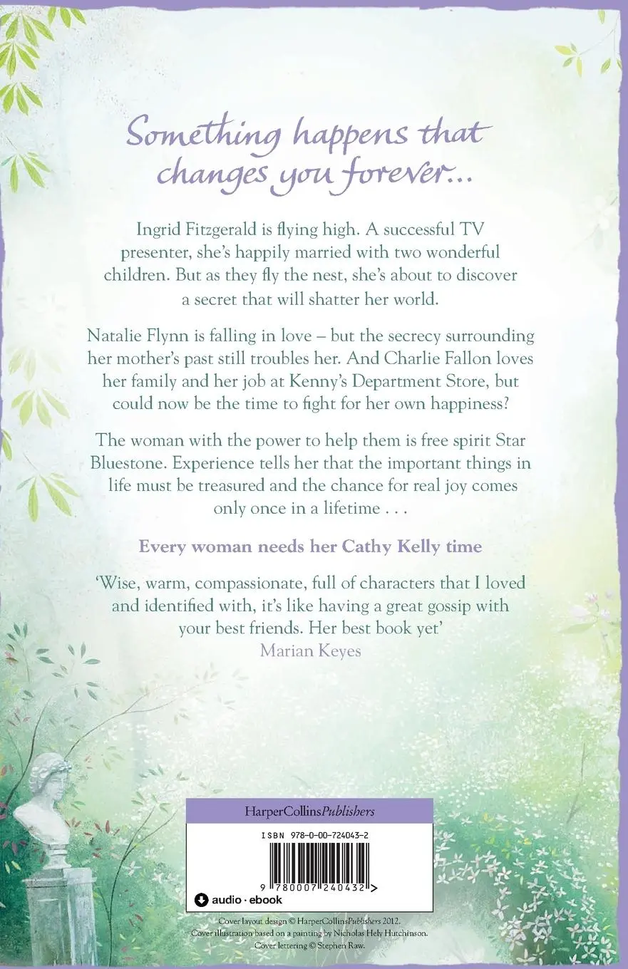 Rückseite: 9780007240432 | Once in a Lifetime | Cathy Kelly | Taschenbuch | Englisch | 2009