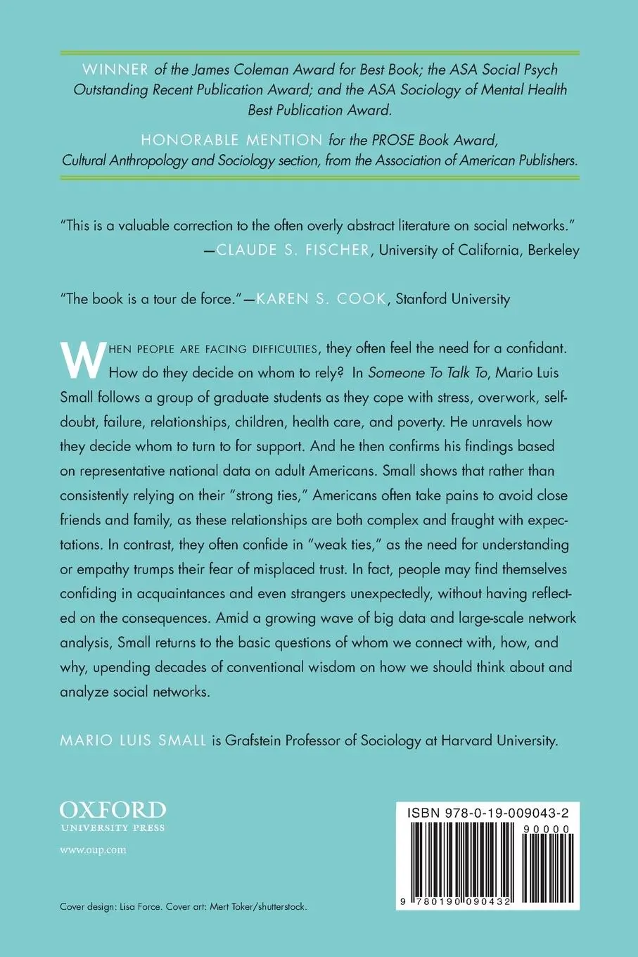 Rückseite: 9780190090432 | Someone to Talk to | How Networks Matter in Practice | Small | Buch