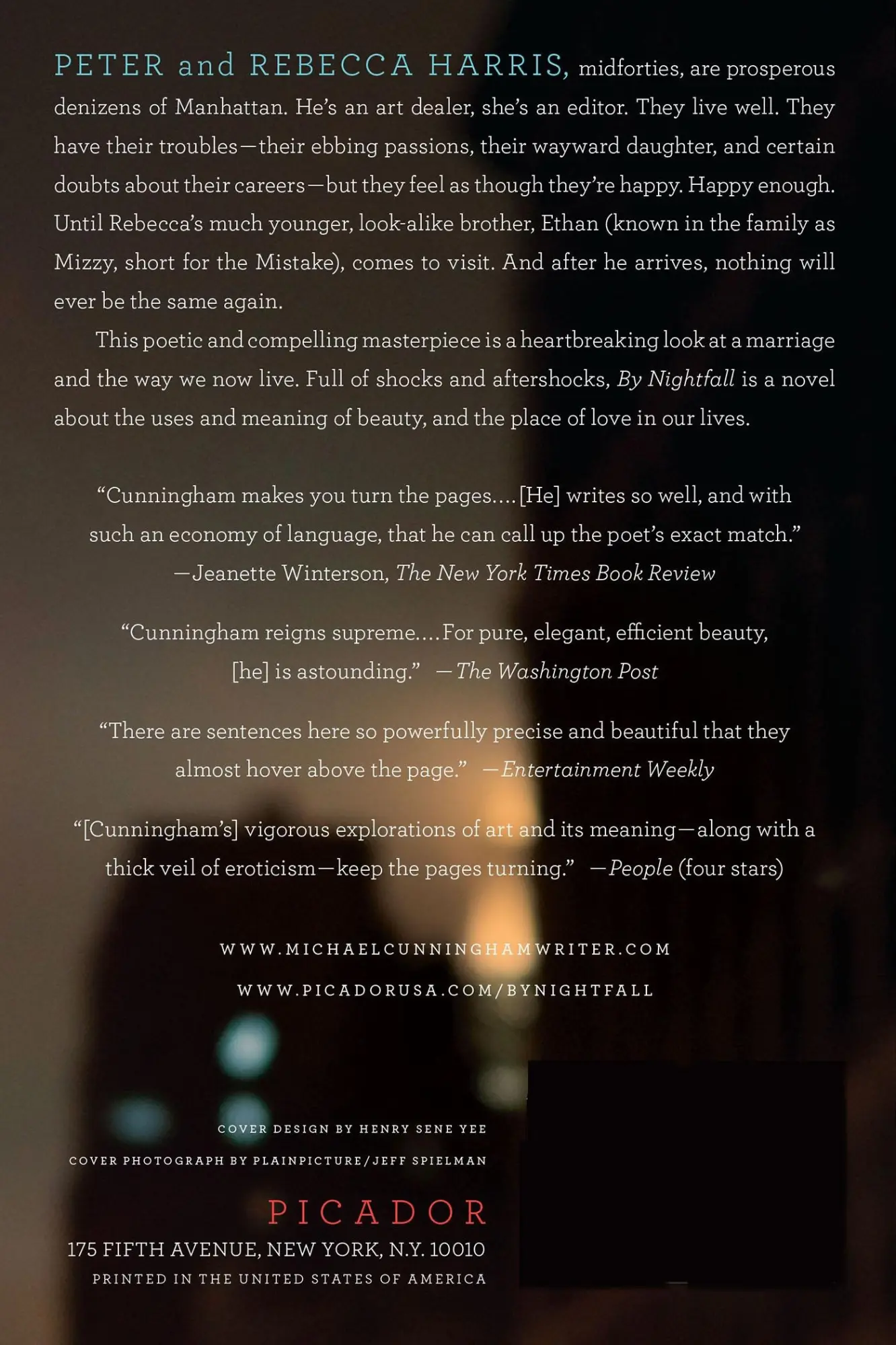 Rückseite: 9780312610432 | By Nightfall | Michael Cunningham | Taschenbuch | Englisch | 2011