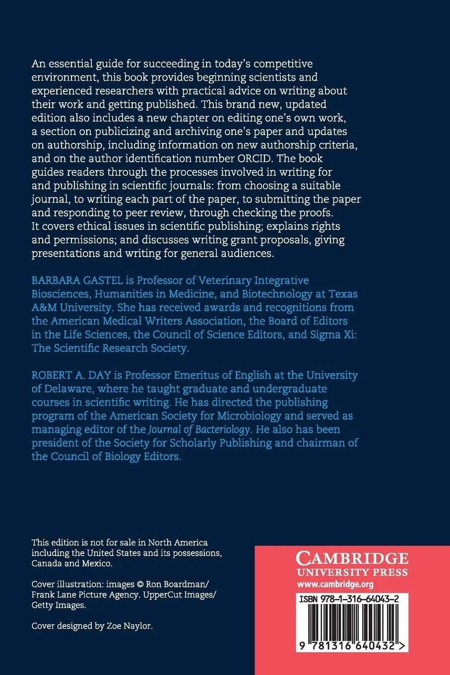 Rückseite: 9781316640432 | How to Write and Publish a Scientific Paper | Barbara Gastel (u. a.)