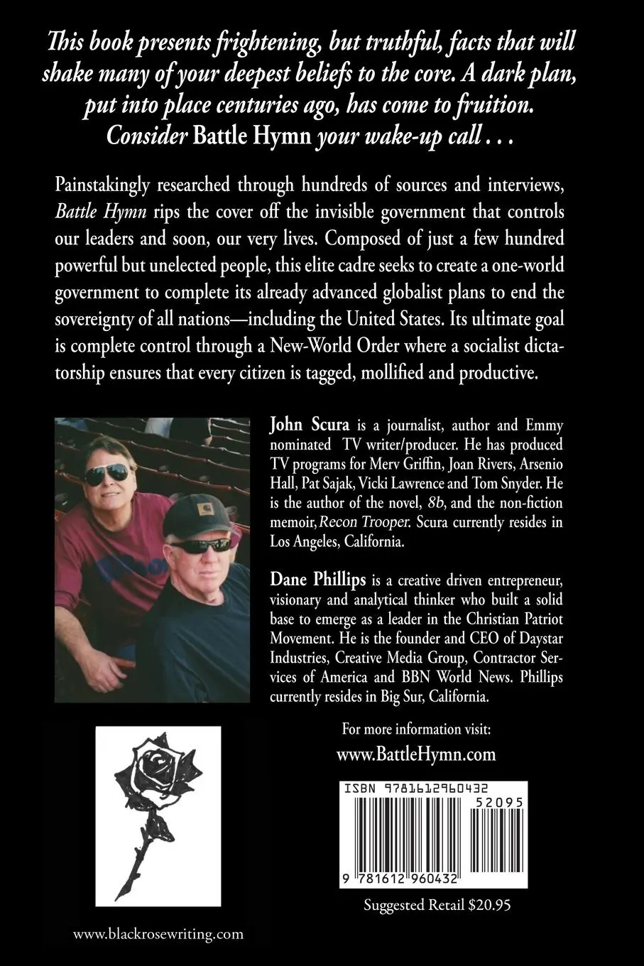 Rückseite: 9781612960432 | Battle Hymn | Revelations of the Sinister Plan for a New World Order