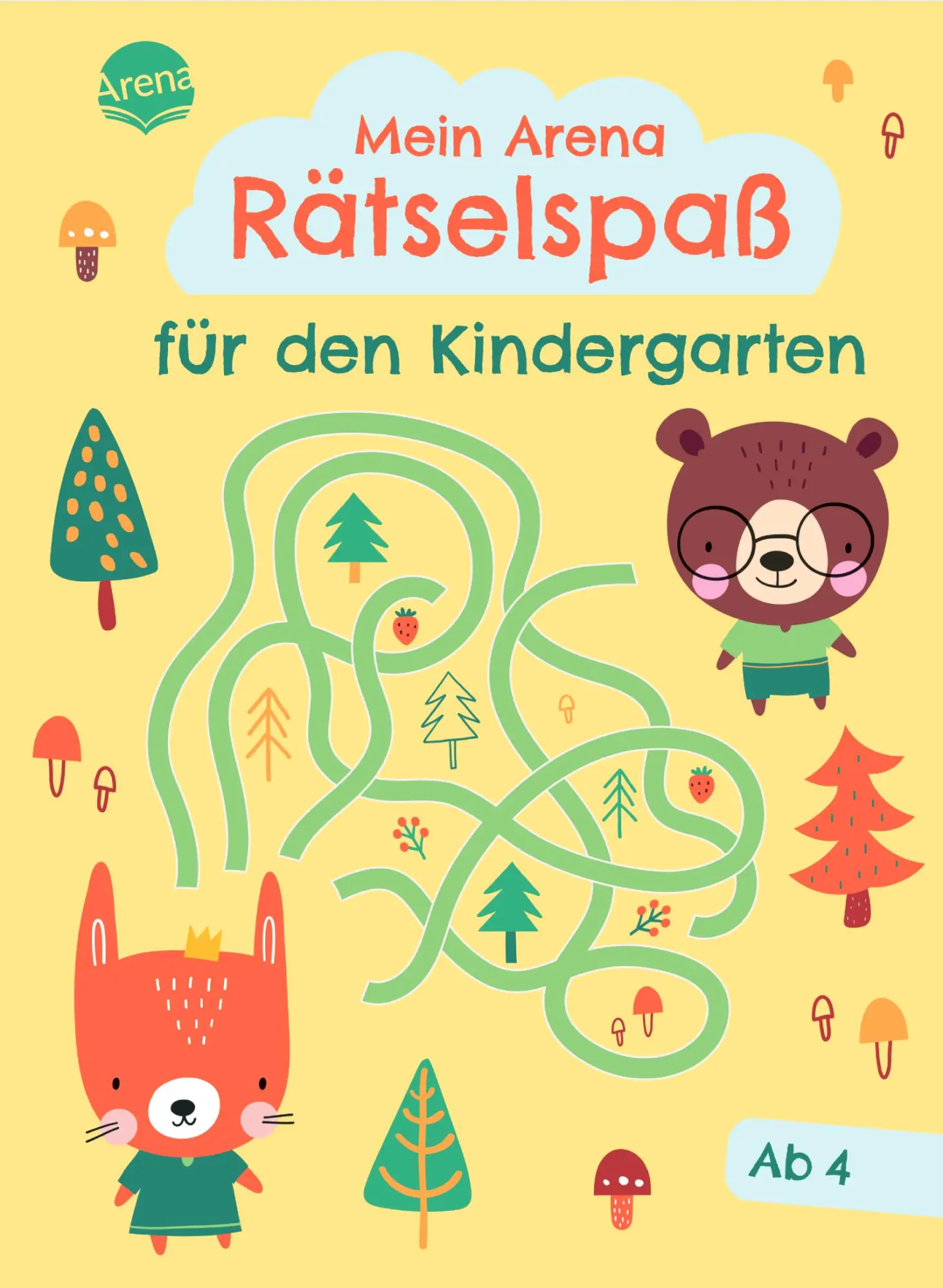 Cover: 9783401720432 | Mein Arena Rätselspaß für den Kindergarten | Sandra Meyer | Buch