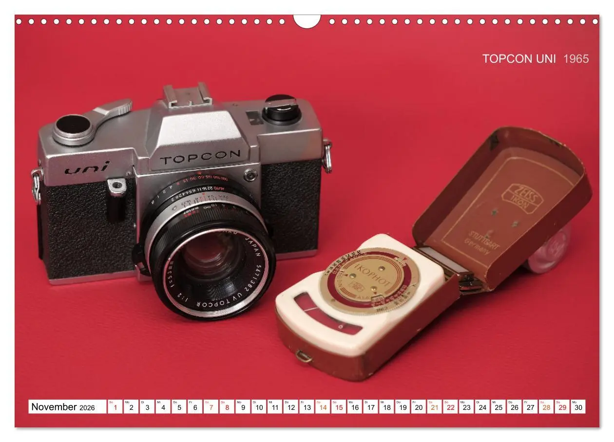 Bild: 9783457640432 | Spiegelreflexkameras der 1950er-1980er Jahre (Wandkalender 2026 DIN...