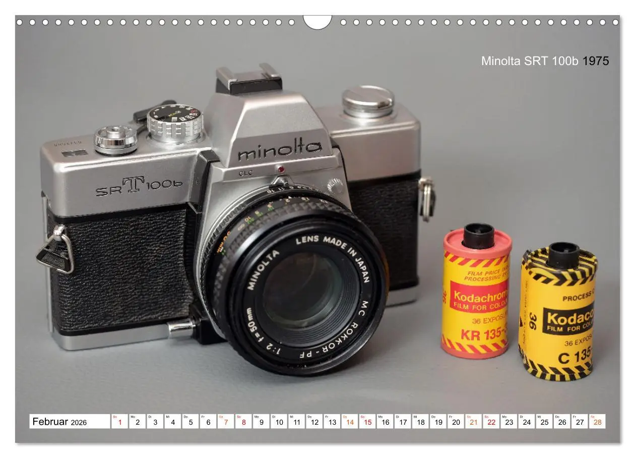 Bild: 9783457640432 | Spiegelreflexkameras der 1950er-1980er Jahre (Wandkalender 2026 DIN...