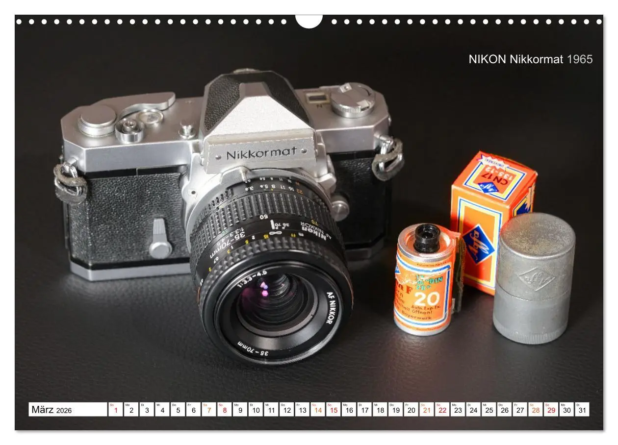 Bild: 9783457640432 | Spiegelreflexkameras der 1950er-1980er Jahre (Wandkalender 2026 DIN...