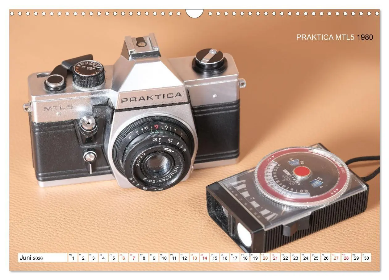 Bild: 9783457640432 | Spiegelreflexkameras der 1950er-1980er Jahre (Wandkalender 2026 DIN...