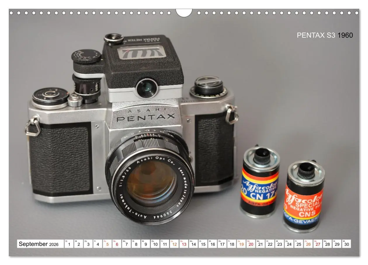 Bild: 9783457640432 | Spiegelreflexkameras der 1950er-1980er Jahre (Wandkalender 2026 DIN...