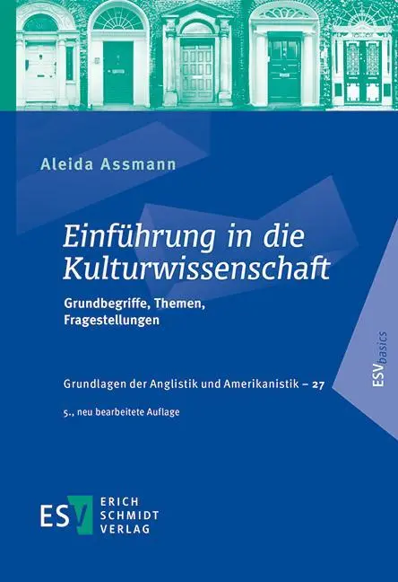 Cover: 9783503240432 | Einführung in die Kulturwissenschaft | Aleida Assmann | Taschenbuch