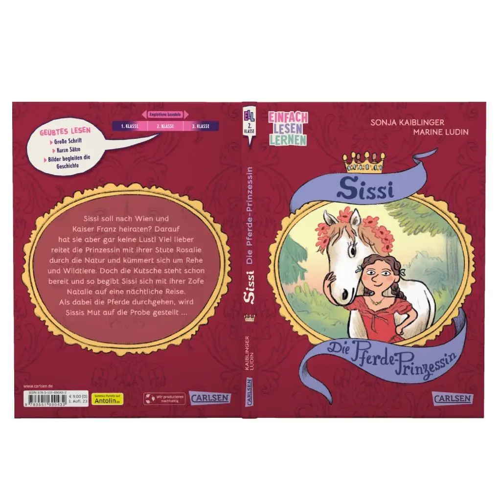 Bild: 9783551690432 | Sissi: Die Pferde-Prinzessin | Sonja Kaiblinger | Buch | Sissi | 64 S.