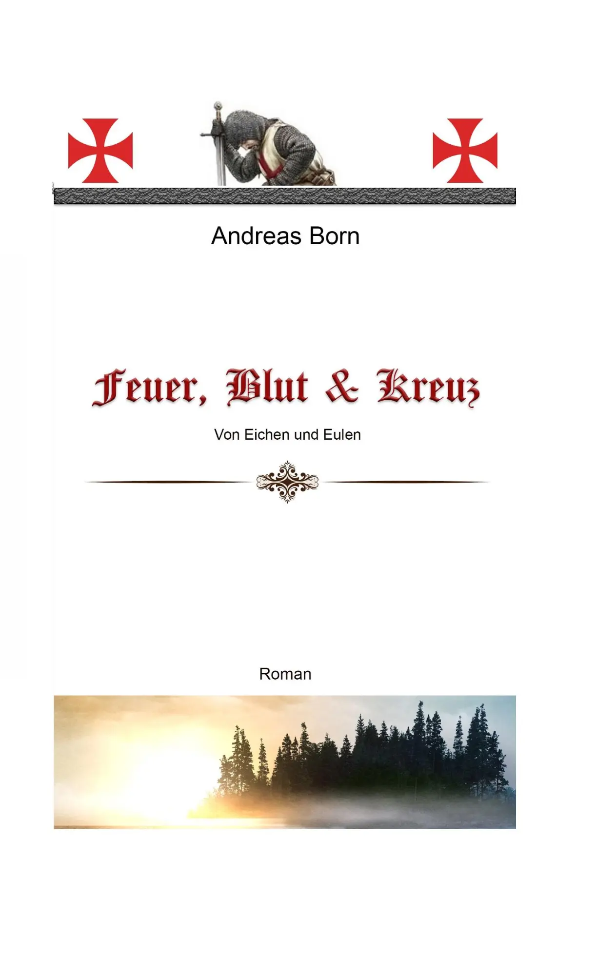 Cover: 9783748180432 | Feuer, Blut &amp; Kreuz | Von Eichen und Eulen | Andreas Born | Buch