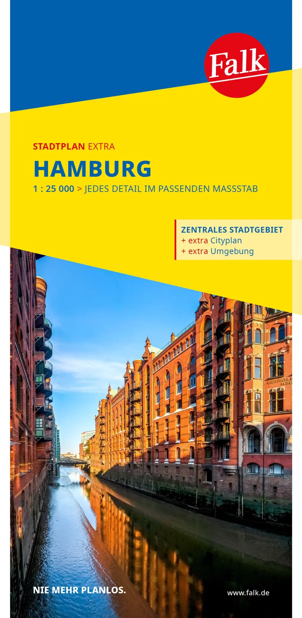 Cover: 9783827900432 | Falk Stadtplan Extra Hamburg 1:25.000 | (Land-)Karte | Deutsch | 2024
