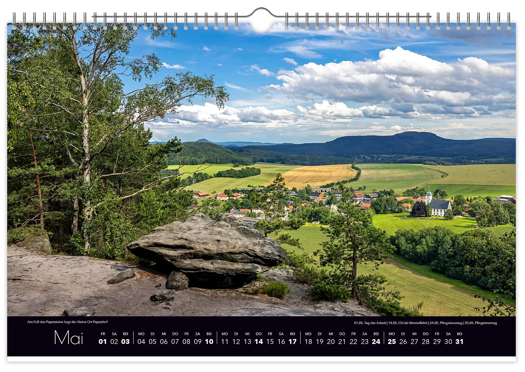 Bild: 9783910680432 | Kalender Faszinierende Sächsische Schweiz 2026 | Peter Schubert | 2026