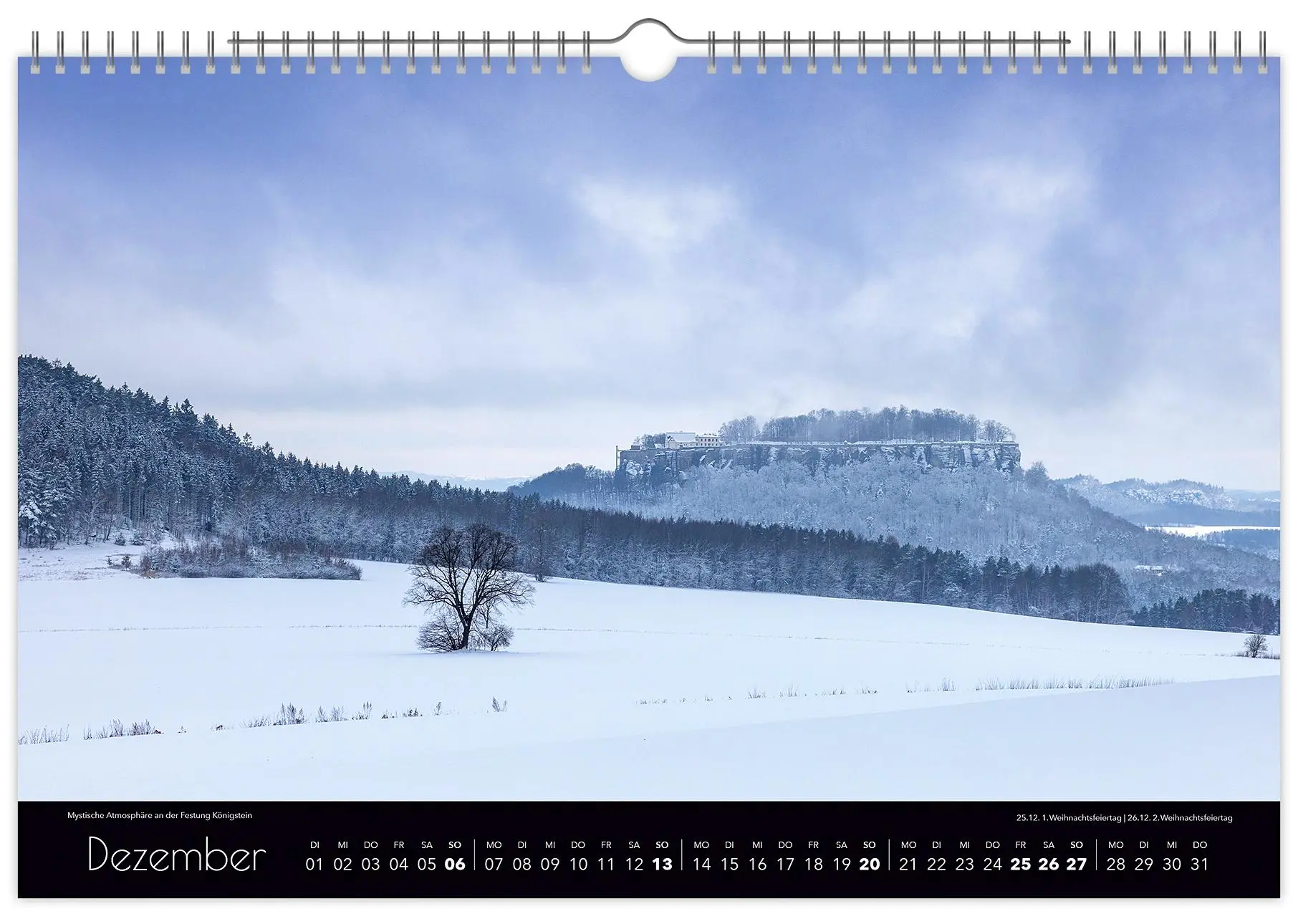 Bild: 9783910680432 | Kalender Faszinierende Sächsische Schweiz 2026 | Peter Schubert | 2026