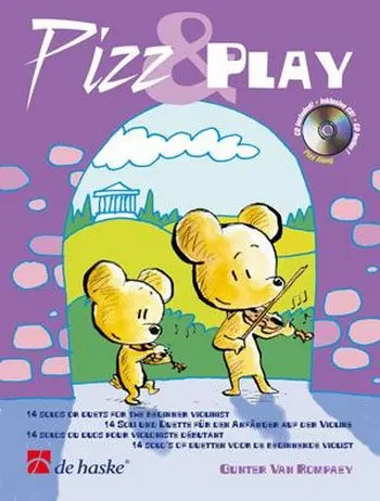 Cover: 9789043120432 | Pizz &amp; Play | 14 solos or duets for the beginner violinist | Rompaey