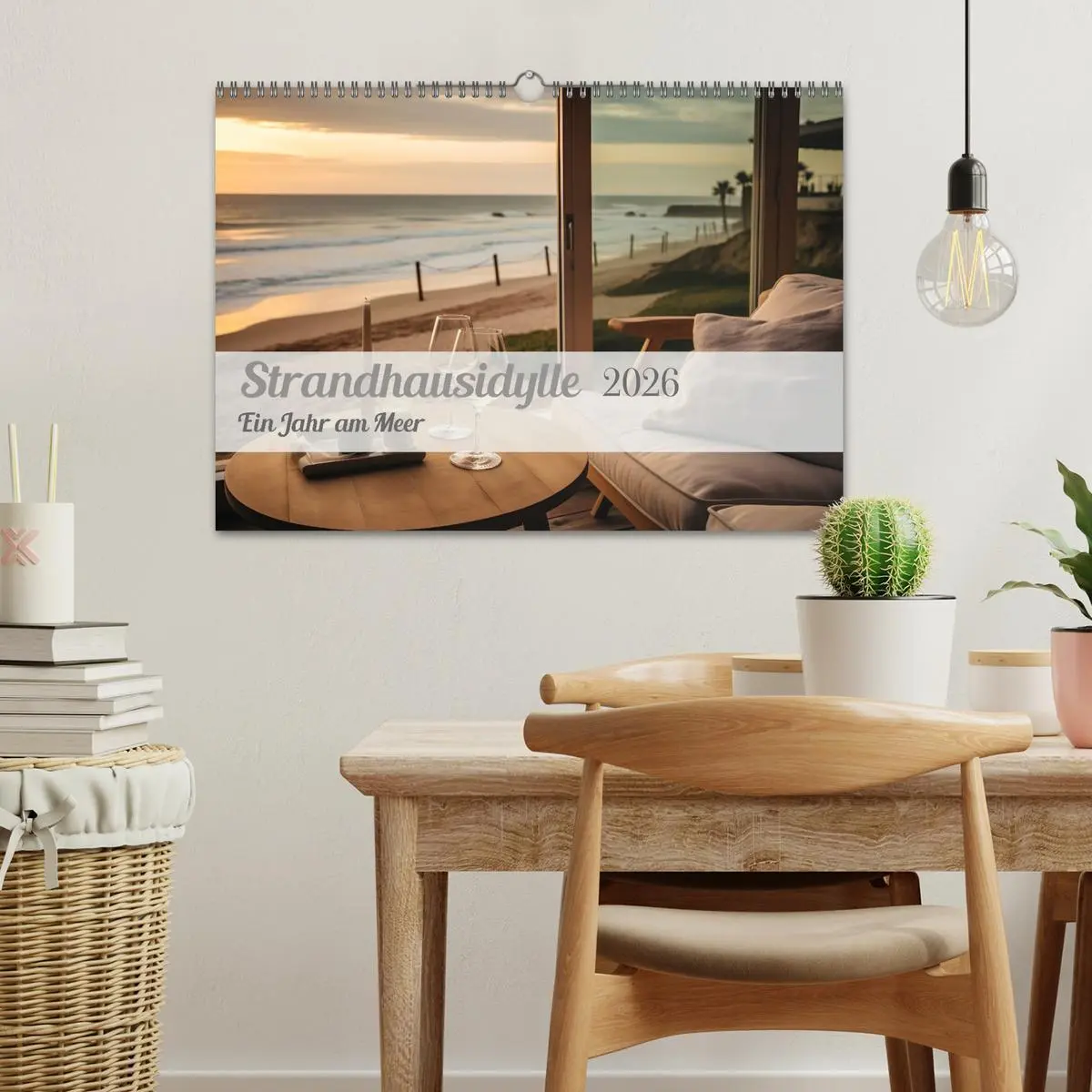 Bild: 9783457490532 | Strandhausidylle (Wandkalender 2026 DIN A3 quer), CALVENDO...