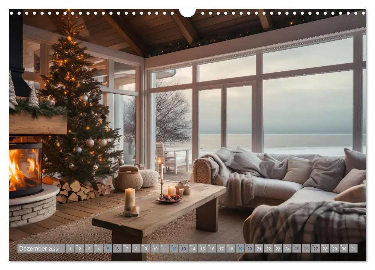 Bild: 9783457490532 | Strandhausidylle (Wandkalender 2026 DIN A3 quer), CALVENDO...