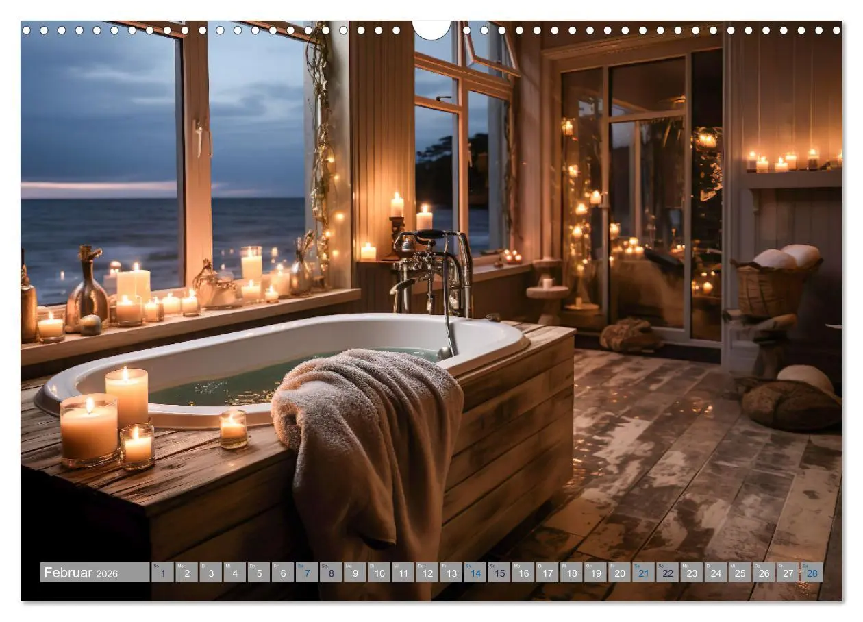 Bild: 9783457490532 | Strandhausidylle (Wandkalender 2026 DIN A3 quer), CALVENDO...