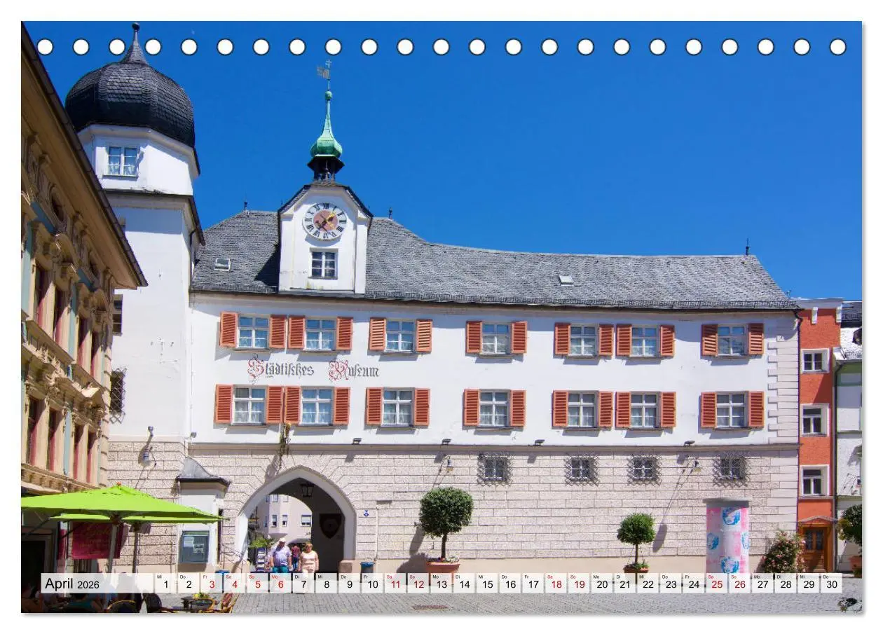Bild: 9783457940532 | Eine Perle Oberbayerns - Rosenheim (Tischkalender 2026 DIN A5...