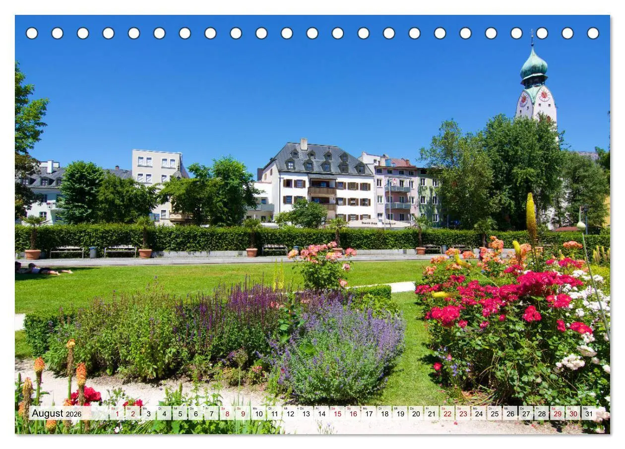 Bild: 9783457940532 | Eine Perle Oberbayerns - Rosenheim (Tischkalender 2026 DIN A5...