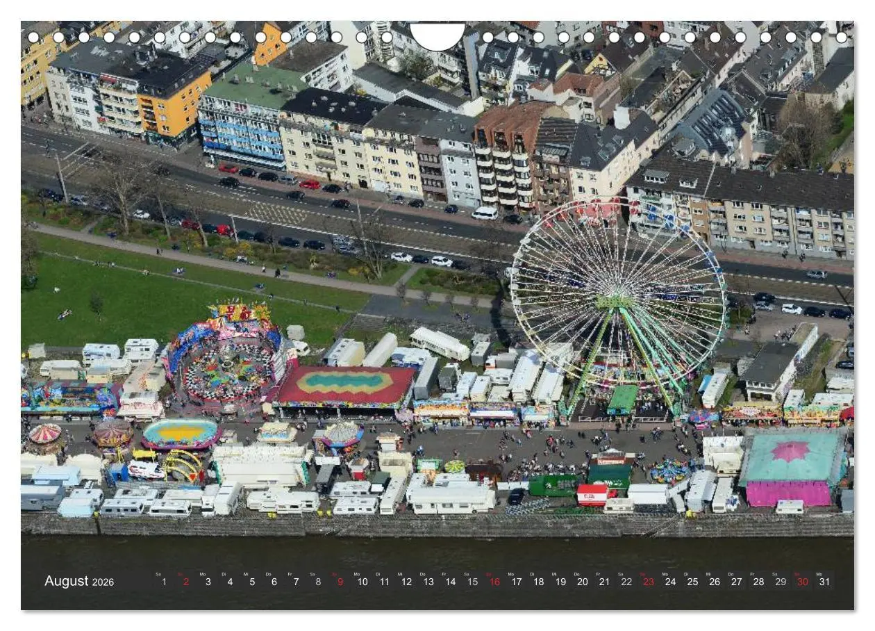 Bild: 9783516100532 | Köln - Die Rheinmetropole aus der Luft (Wandkalender 2026 DIN A4...