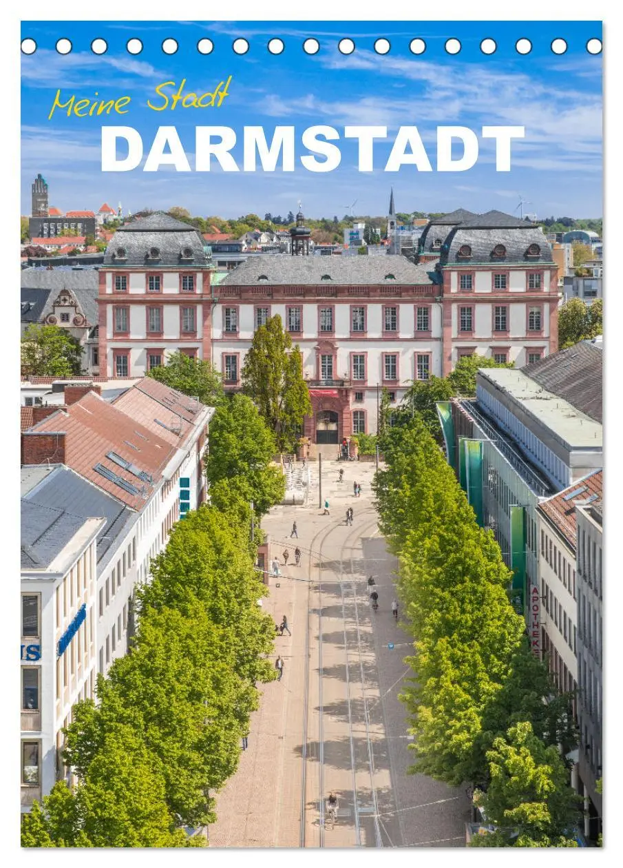 Cover: 9783516410532 | Meine Stadt Darmstadt (Tischkalender 2026 DIN A5 hoch), CALVENDO...