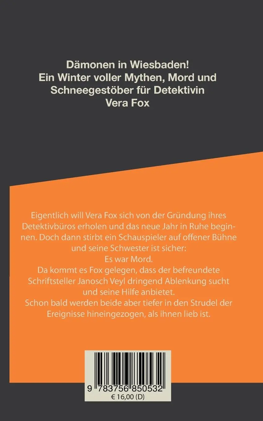 Rückseite: 9783756850532 | Ein recht dämonischer Todesfall | Ein Fall für Vera Fox | Walter Fink
