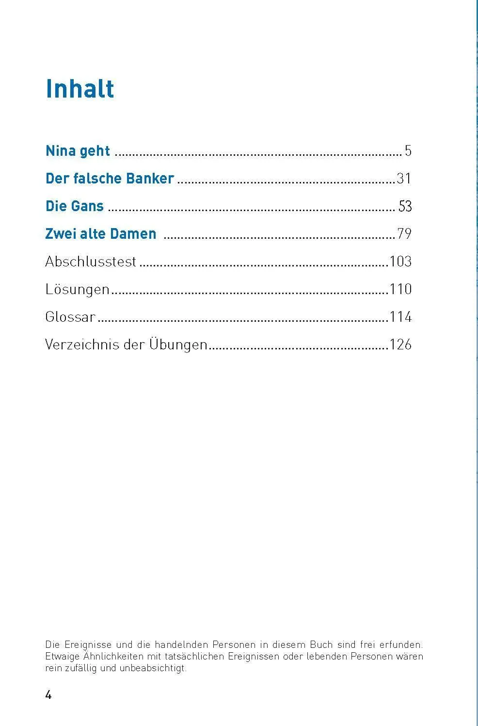 Bild: 9783790100532 | Nina geht | Deutsch als Fremdsprache (DaF) A2 | Arwen Schnack (u. a.)