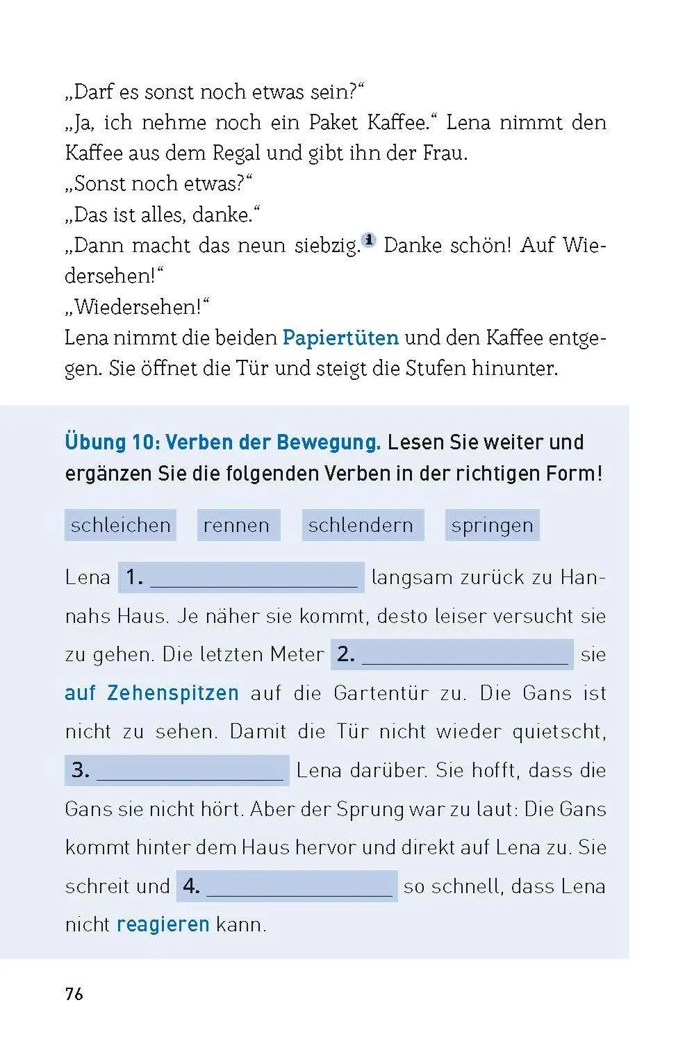 Bild: 9783790100532 | Nina geht | Deutsch als Fremdsprache (DaF) A2 | Arwen Schnack (u. a.)