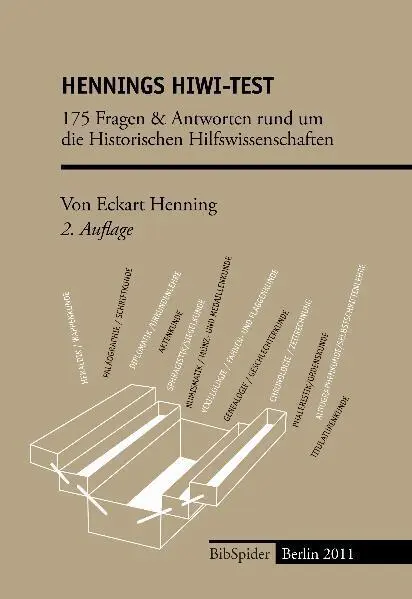 Cover: 9783936960532 | Hennings HiWi-Test 2. Auflage | Eckart Henning | Taschenbuch | 143 S.
