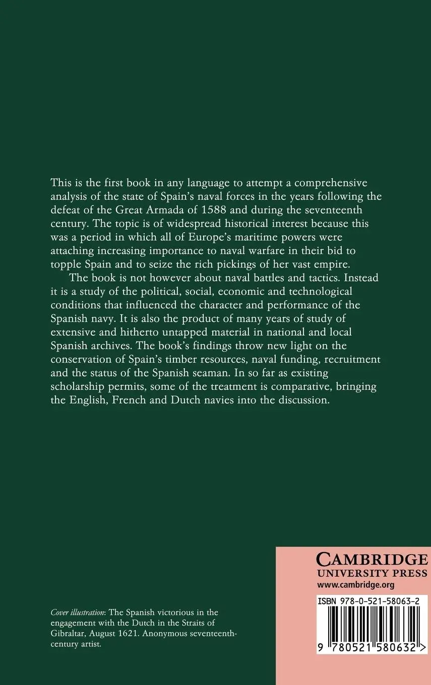 Rückseite: 9780521580632 | Spanish Naval Power, 1589 1665 | Reconstruction and Defeat | Goodman