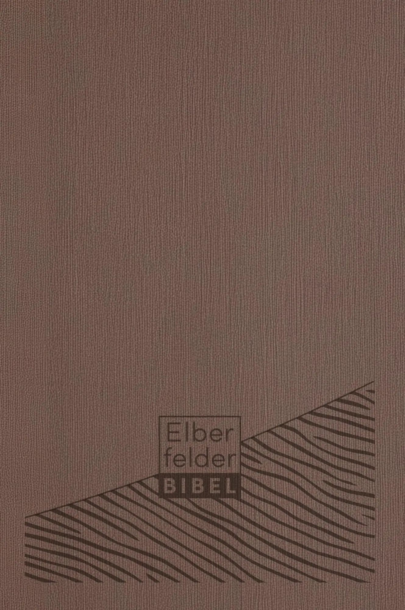 Cover: 9783417020632 | Elberfelder Bibel - Standardausgabe, Kunstleder braun | Taschenbuch