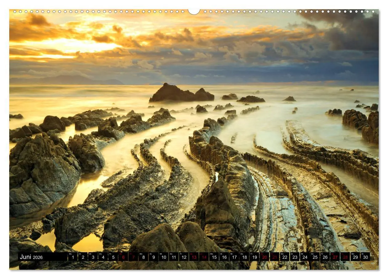 Bild: 9783457860632 | Spaniens Baskenland (Wandkalender 2026 DIN A2 quer), CALVENDO...