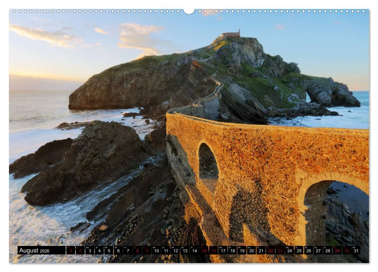 Bild: 9783457860632 | Spaniens Baskenland (Wandkalender 2026 DIN A2 quer), CALVENDO...