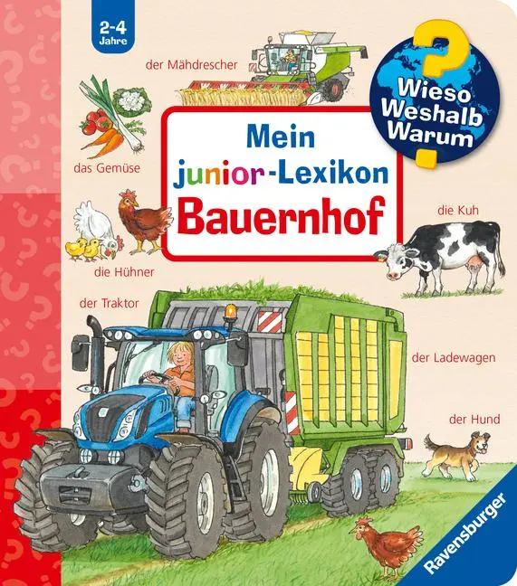 Cover: 9783473600632 | Wieso? Weshalb? Warum? junior - Mein junior-Lexikon: Bauernhof | Erne