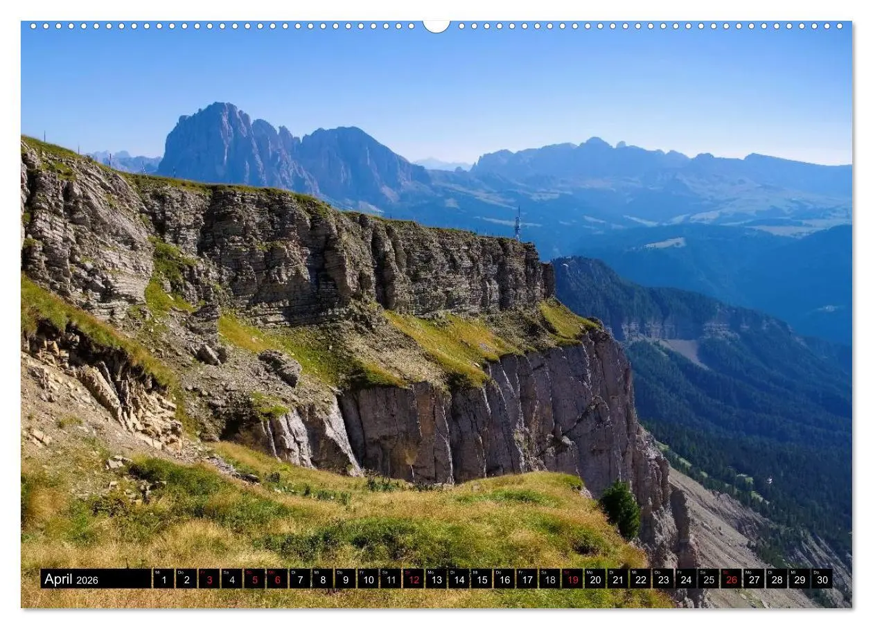 Bild: 9783516020632 | Das Grödner Tal - Im Herzen der Dolomiten (Wandkalender 2026 DIN A2...
